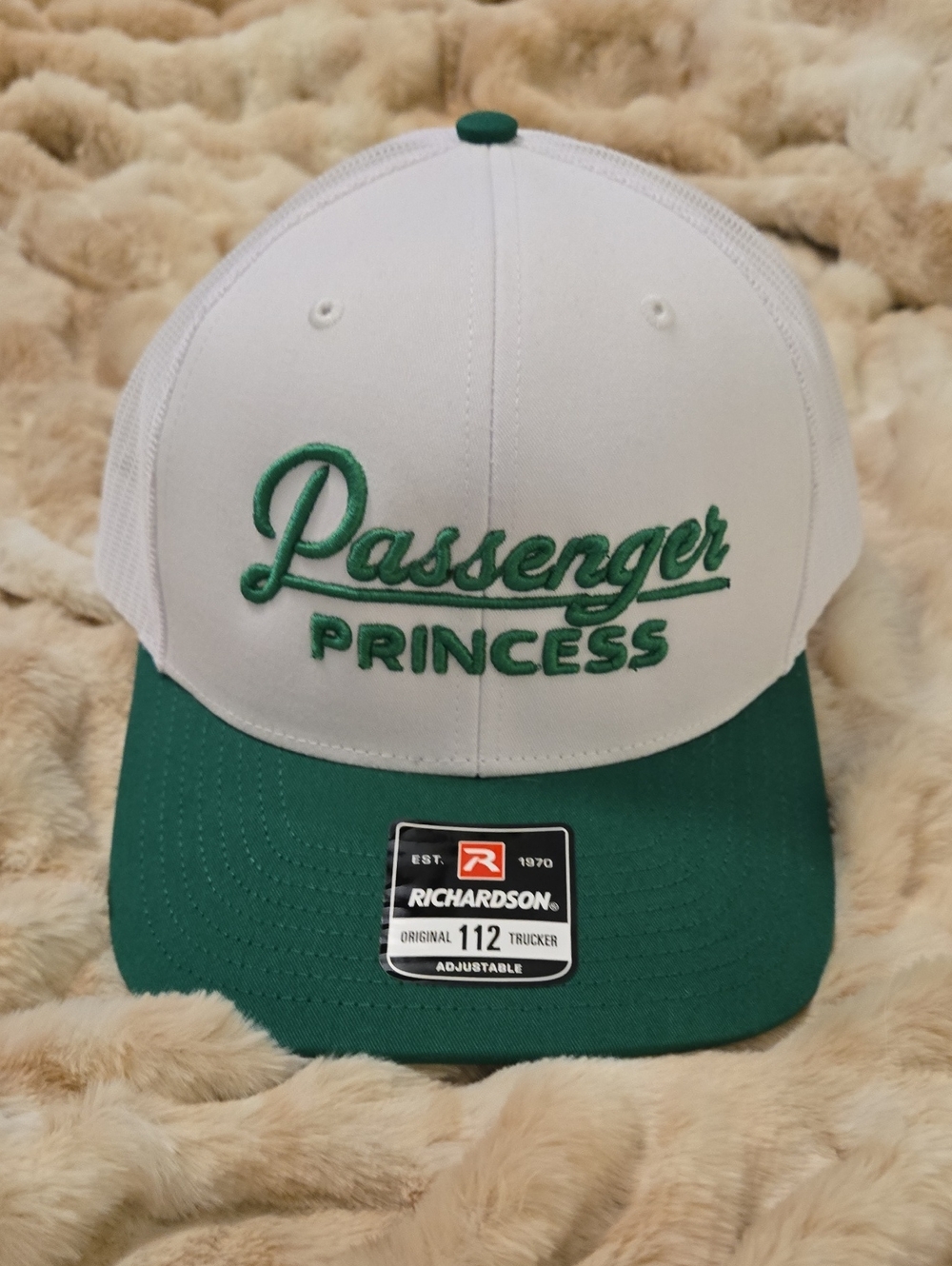 Passenger Princess Trucker Hat - White & Green by